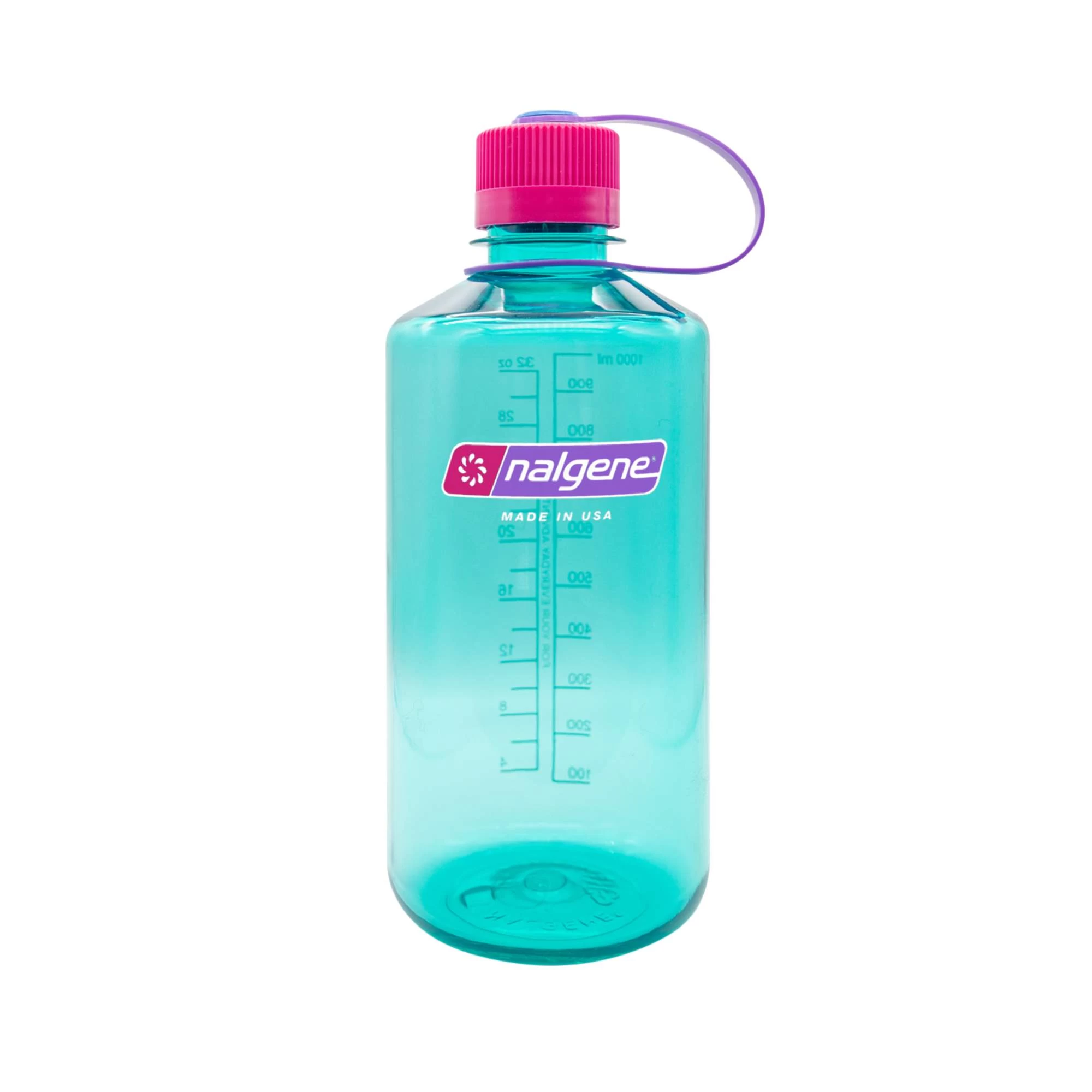 Nalgene NARROW MOUTH SUSTAIN 1 L CERULEAN - Trinkflasche 1 Nalgene NARROW MOUTH SUSTAIN 1 L CERULEAN - Trinkflasche