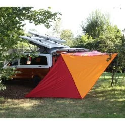 VERBINDBARES SONNENSEGEL ZIP-PROTECT CANVAS SINGLE - Tarp -Outdoor-Campingausrüstung 5637945741 l connectable tarp zipprotect canvas single bent 24