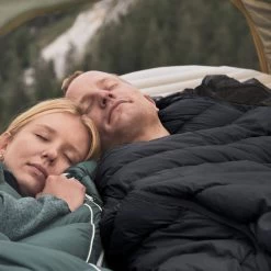 Grüezi Bag BIOPOD DOWNWOOL EXTREME LIGHT 185 BLACK EDITION - Sommerschlafsack -Outdoor-Campingausrüstung 5638024347 m biopod downwool extreme light 185 black edition grueezi bag 24