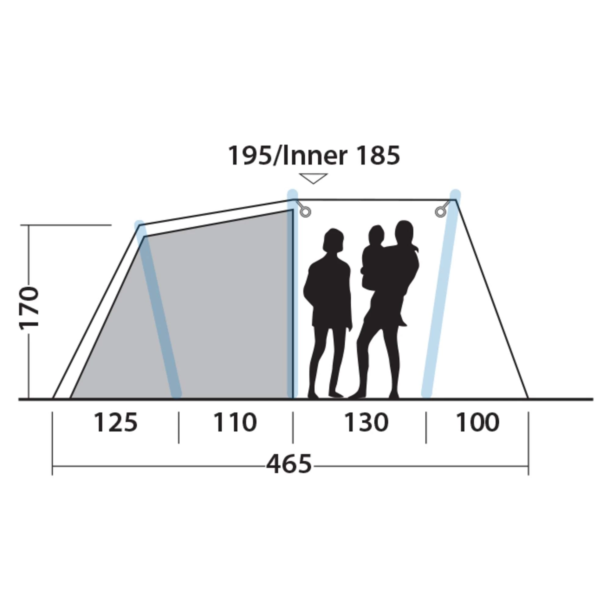Outwell STARHILL 4A - Familienzelt 18 Outwell STARHILL 4A - Familienzelt – Bild 18