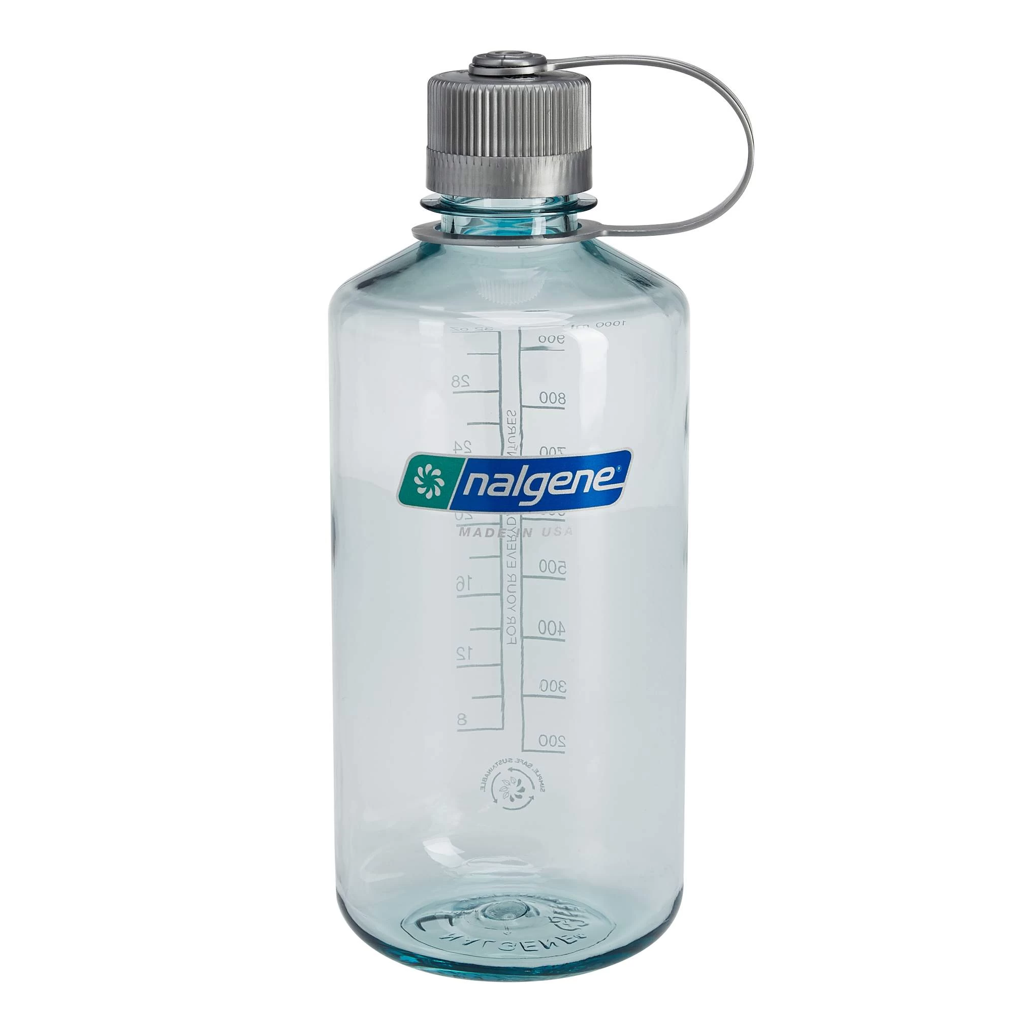 Nalgene NARROW MOUTH SUSTAIN 1 L CERULEAN - Trinkflasche 1 Nalgene NARROW MOUTH SUSTAIN 1 L CERULEAN - Trinkflasche