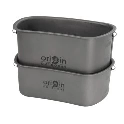 Origin Outdoors TITAN CAMPING-TOPFSET - Kochtopf -Outdoor-Campingausrüstung 5638038789 d titan campingtopfset origin outdoors 24